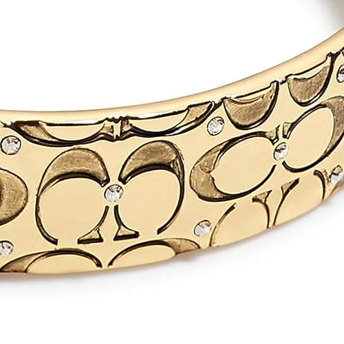 Coach Women's Signature Quilted Bangle Bracelet thumbnail 2