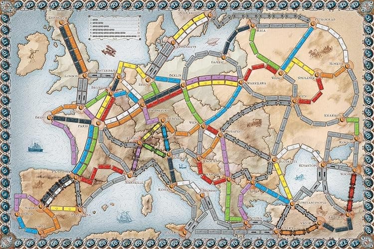 Les AVENTURIERS du Rail : Europe - Jeu de Base - Version Française thumbnail 7