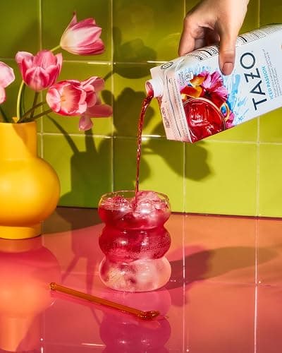 TAZO Passion Concentrate - 946 mL (Pack of 1), At Home Café Experience, Refreshing Hibiscus and Passionfruit Flavors, Naturally Caffeine-Free, Enjoy Hot or Iced thumbnail 5
