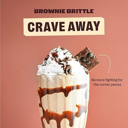 Brownie Brittle – Original Chocolate Chip Thin and Crispy Sweet Snacks, Family Size (Pack of 1, 14 oz), Rich Gourmet Brownie Bites Dessert - Chocolate - 14 Ounce (Pack of 1) thumbnail 7