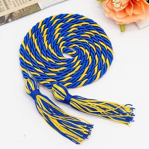 GraduationMall Graduation Honor Cord 68" RoyalGold thumbnail 2