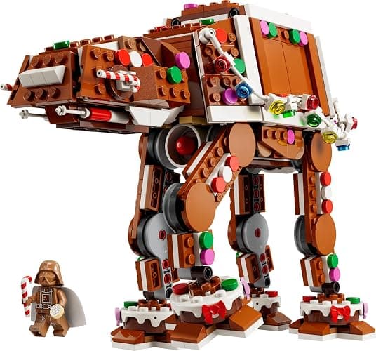 LEGO Star Wars Gingerbread at-at Walker, Christmas Craft Building Set for Kids, Festive Activity, Playful, Brick-Built Decoration, Idea for Boys, Girls and Any Fans 40806 thumbnail 5