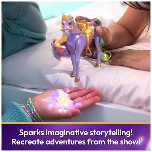 Unicorn Academy, Sophia & Light Magic Wildstar with Rainbow Light-up Effects, Dolls & Unicorn Toys for Girls, Gifts & Stocking Stuffers for Ages 4 and up thumbnail 5