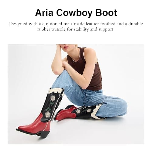 COACH Women's Aria Tall Cowboy Boot thumbnail 2