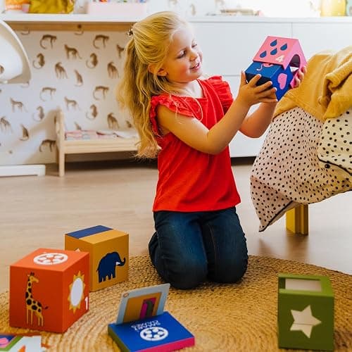 SmartGames Peek-A-Zoo Learning Game with 48 Challenges – Educational Stacking Puzzle Toy for Ages 2+ thumbnail 5