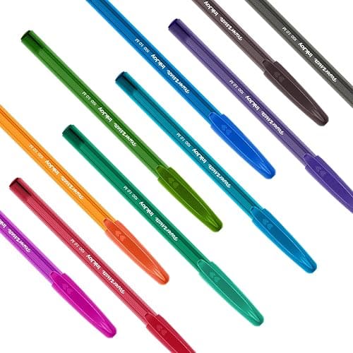 Paper Mate InkJoy 100ST Ballpoint Pens | Medium Point (1.0mm) | Fun Colours | 10 Count thumbnail 7