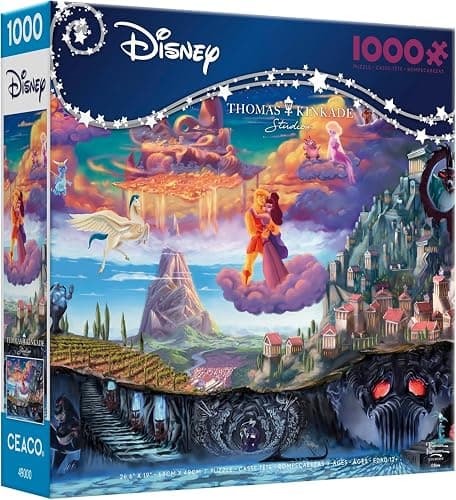 Ceaco - Thomas Kinkade - Disney - Hercules -1000 Piece Jigsaw Puzzle thumbnail 3