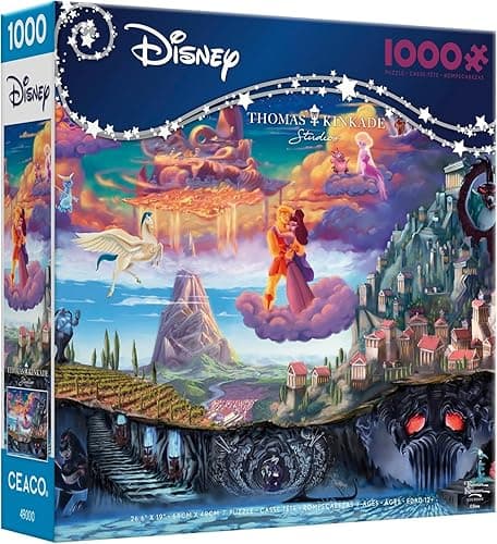 Ceaco - Thomas Kinkade - Disney - Hercules -1000 Piece Jigsaw Puzzle thumbnail 4