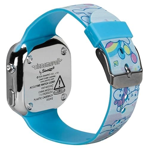 Cinnamoroll Kids Watch – LED Display, Square Case, Adjustable Plastic Strap, Collectible Tin – Perfect for Girls Who Love Cute Characters thumbnail 8