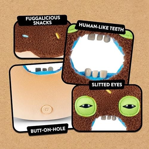 Fuggler ZURU Fuggalicious Mystery Blind Bag, Food Theme Collectible Plush Toy, Includes 1 Blind Bag, 7 in Total to Collect thumbnail 5