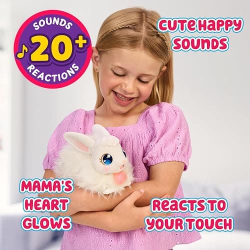 Little Live Pets Bunny Mama Surprise Toy Set, Hutch Interactive Animal Playset with 3 Surprise Babies, 20+ Sounds, Bunny Accessories for Girls Ages 3+ thumbnail 4