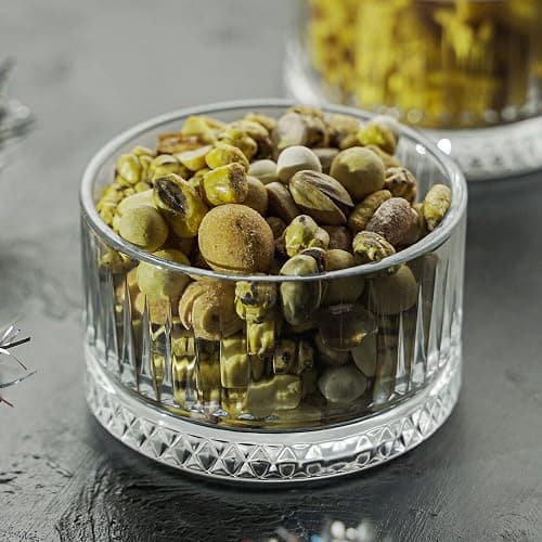 Crystalia Premium Bols à Dessert en Verre, Lot de 4 Bols en Verre, 235ml, 100% SANS PLOMB Bol à Crème Glacée, Verres à Dessert Bol de Service pour Sundae, Empilables Bols de Service à Fruits thumbnail 8