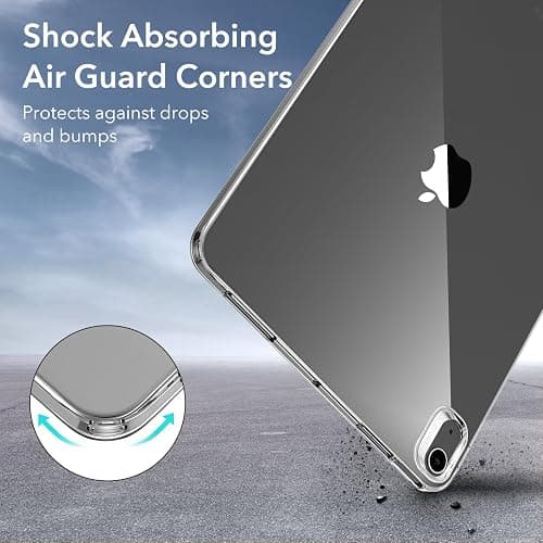 ESR for iPad Air 11 Inch Case M3/M2 (2025/2024), iPad Air 5th/4th Gen(2022/2020), Slim&Light, Yellowing Resistant, Transparent Back Cover, Supports Pencil Pro&Pencil (USB-C), Zero Series, Clear thumbnail 5