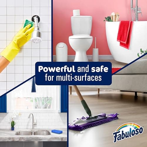 Fabuloso Multi-Purpose Cleaner, 2X Concentrated Formula, Floor Cleaner, Pineapple Scent, 56 fl oz thumbnail 5