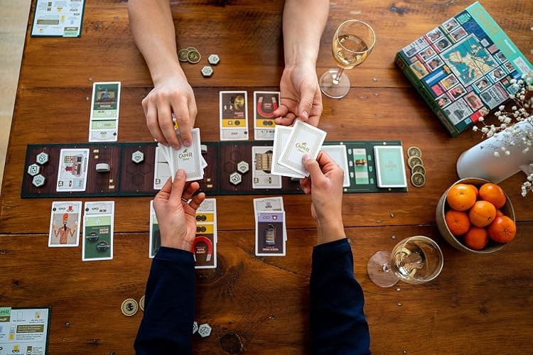 Caper Europe | Strategic Two-Player Board Game for Ages 10+ | Fast-Paced Card Drafting Heist Across Europe | Travel-Friendly Box with Stunning Art | Perfect for Couples and Family Game Night thumbnail 6