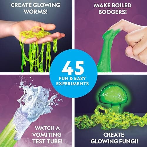 National Geographic Gross Science Kit - 45 Gross Science Experiments- Dissect a Brain, Make Slime, Creepy STEM Project for Boys and Girls, Birthday Gifts for Kids 8-12 (Amazon Exclusive) thumbnail 3