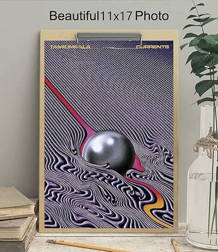 XIHOO Tame impala Currents - Music Album Cover Poster for room 12x18 inches（30cm x 46cm） Psychedelic Rock Frameless Gift-LT-007 thumbnail 3