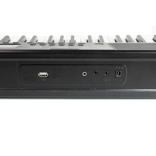 RockJam 61-Key Compact Keyboard Piano with LED Display, Keynote Stickers & Lessons thumbnail 6