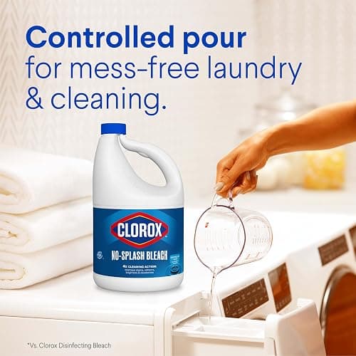 Clorox No Splash Bleach, 117 Fluid Ounces (Package May Vary) thumbnail 4