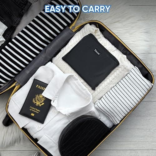 BALEINE 120L Laundry Bag Backpack, 900D Oxford Fabric Large Travel Laundry Bags with Shoulder Straps and 2 Mesh Pockets for College Dorm, Apartment, Laundromat (Black, 120L) thumbnail 9