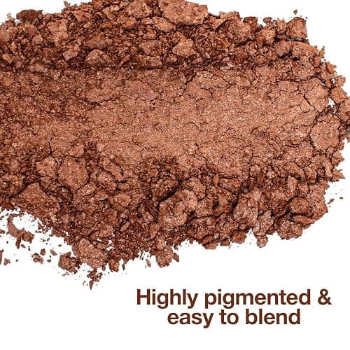 Palladio Baked Bronzer, Highly Pigmented and Easy to Blend, Shimmery Bronzed Glow, Use Dry or Wet, Lasts all day long, Provides Rich Tanning Color Finish, Powder Compact, Illuminating Tan thumbnail 2