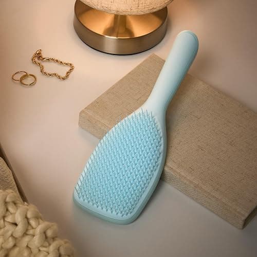 Tangle Teezer Fine & Fragile Ultimate Detangler Brush, Dry & Wet Hair Brush to Detangle & Reduce Breakage, Large, Seafoam Blue thumbnail 8