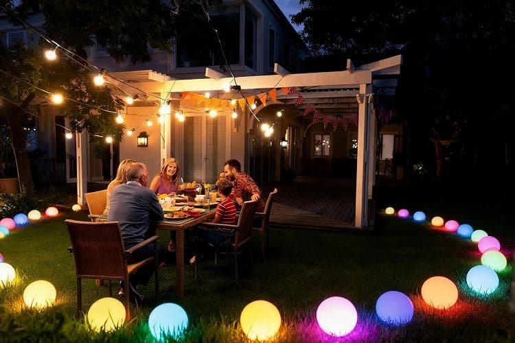 LOFTEK 6-inch LED Light Ball: Nursery Night Light with Remote Control, 16 RGB Color Changing & Dimming Rechargeable, Cordless Portable Floating Pool Lights for Kids or Decor thumbnail 2