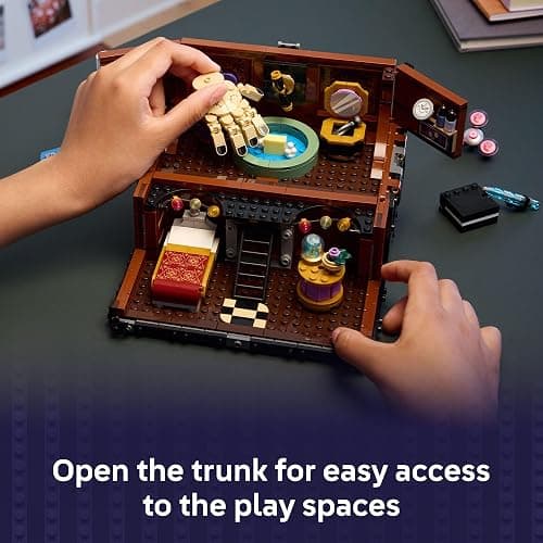 LEGO Wednesday Thing’s Apartment Building Toy - Transforming Trunk Playset W/Poseable Thing & Enid Sinclair Minidoll - Wednesday Merch for Girls & Boys, Ages 10+ - Gift Idea for Birthdays - 76785 thumbnail 3