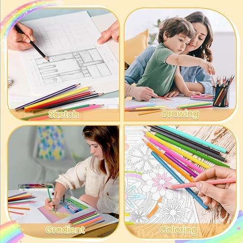 336 Colored Pencils Bulk Classroom thumbnail 5