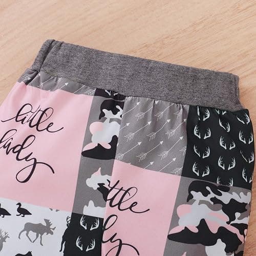 BIRTHDAY SHARK Newborn Girls Outfit Baby Girl Coming Home Outfit Hunting Clothes for Girls thumbnail 8