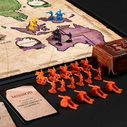 Risk Board Game, Strategy Games for 2-5 Players, Strategy Board Games for Teens, Adults, and Family, War Games, Ages 10 and Up thumbnail 8