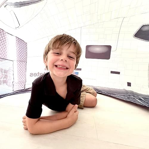 AirFort Inflatable Fort for Kids, Builds in 30 Sec, Play Tent Age 3+ (Space Shuttle) thumbnail 9