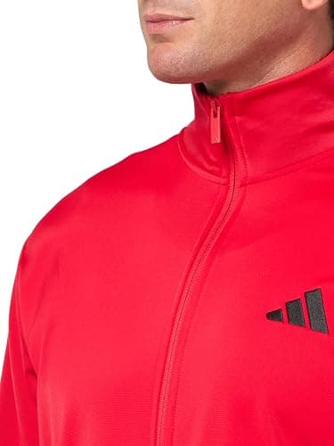 adidas Men's Basic 3-Stripes Tricot Track Suit thumbnail 3