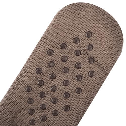 Jeasona Women’s Fuzzy Slipper Socks with Grippers Gifts for Women Warm Cozy thumbnail 5