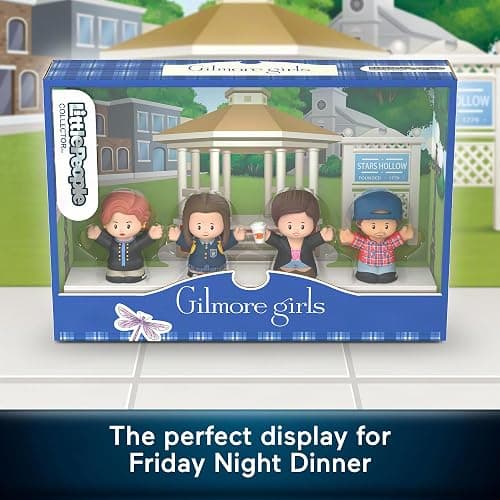 Little People COLLECTOR Gilmore Girls Figure Set | Rory, Lorelai & Emily Gilmore, Luke Danes, Special Edition Collectable for Fans, Display Package (Amazon Exclusive) thumbnail 4