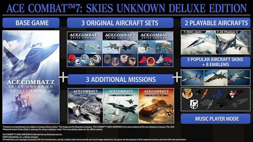 ACE COMBAT 7: Skies Unknown Deluxe Edition (Switch) thumbnail 2
