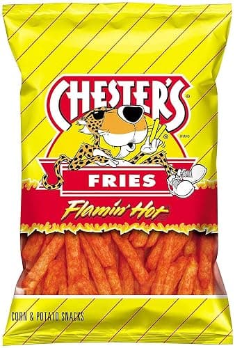 Chester's Flamin' Hot Fries - Snack Pack of 16 Gluten Free Healthy Chips & Crisps- Bulk Snacks & Individual Chips - Variety Chips for All Adults, Teenagers, and Kids Snacks, 1.75 Ounce Bags thumbnail 2