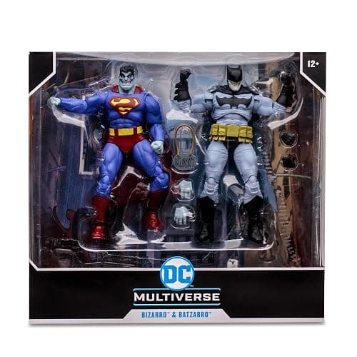 McFarlane Toys - DC Multiverse Bizarro & Batzarro 7in Action Figure 2pk thumbnail 15