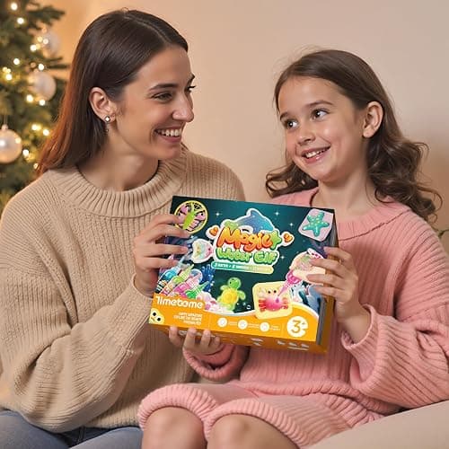 Timetome Magic Water Elf Toy Kit for Kids – 20 Gels (11 Normal + 6 Glow + 3 Glitter) &10 Molds DIY Squishy Maker, Aqua Puffs, Water Toys & Pets, Aqua Fairy Gel Kit, Birthday Gift for Boys & Girls 3+ thumbnail 9