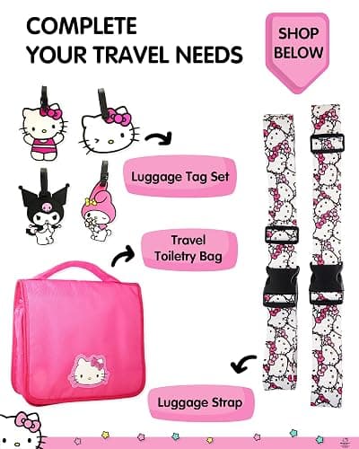 Hello Kitty Passport Cover for Travel Official License, Sanrio Gifts | Cute Passport Holder, Hello Kitty Travel Accessories, Passport Case thumbnail 5