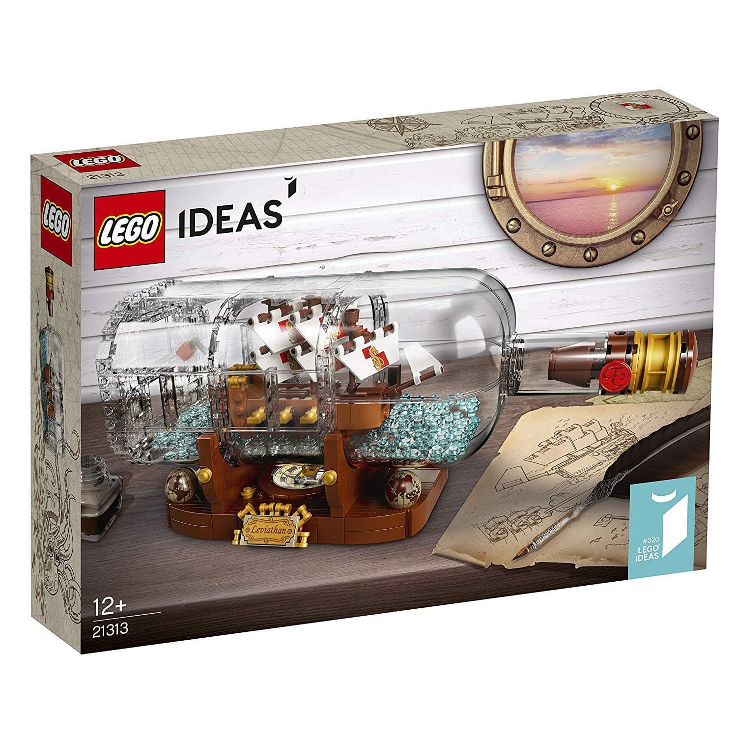 LEGO Ideas Navio na Garrafa 21313 (962 Peças) thumbnail 2