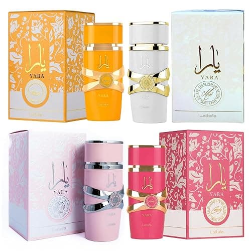 Lattafa Yara (3.4 Fl Oz (Pack of 4), Yara Set) thumbnail 2