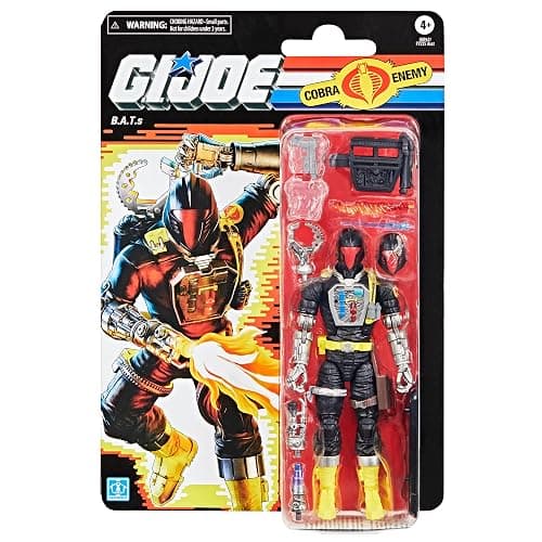 G.I. Joe Classified Series Retro Cardback B.A.T. (Battle Android Trooper), Collectible 6 Inch Action Figure with 11 Accessories thumbnail 2