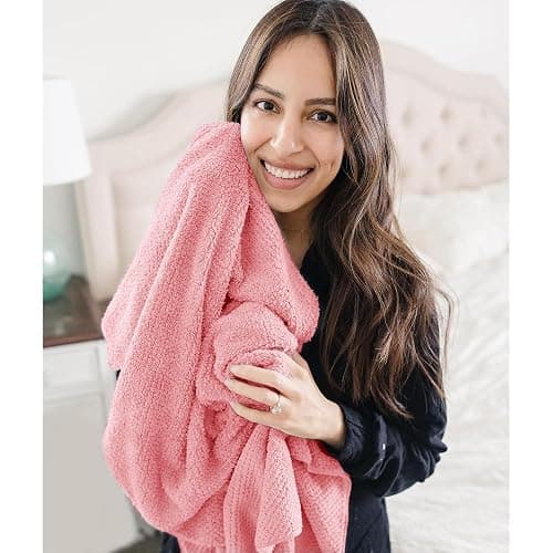 ROLSHOL 2 Packs Large Microfiber Hair Towels for Women, Super Absorbent & Quick Dry Hair Towel Wrap for Curly Long & Short Hair- Anti-Frizz Hair Turbans for Wet Hair（Coral Pink & Pink） - 27.5''*39.4'' thumbnail 6