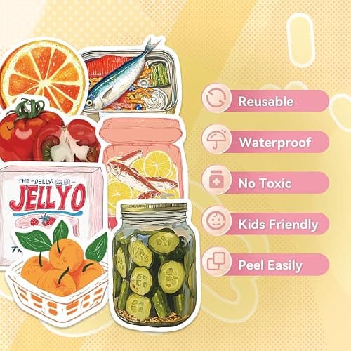 100 PCS Vintage Aesthetic Stickers Cute Coquette Stickers Food Sticker Journaling Scrapbooking Sticker Pack for Adult thumbnail 4