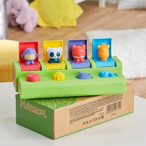 Playskool Busy Poppin’ Pals Pop-up Activity Toy for Babies and Toddlers Ages 9 Months+ (Amazon Exclusive) thumbnail 7