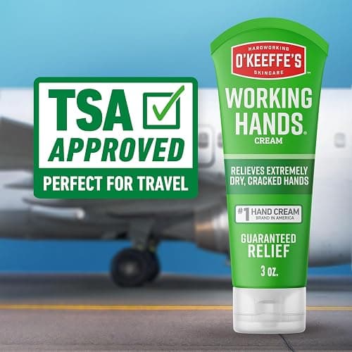 O'Keeffe's Working Hands Hand Cream for Extreme Dryness - 3 oz Tube (2 Pack) - Repairing Skincare for Cracked, Dry Hands thumbnail 2