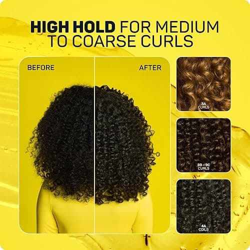 Marc Anthony Hair Styling Gel for Curly Hair, Strictly Curls - Long Lasting Strong Hold Curl Defining Hair Gel for Medium & Coarse Curls - Added Shine & No Flaking - Hair Products Reduces Frizz thumbnail 3