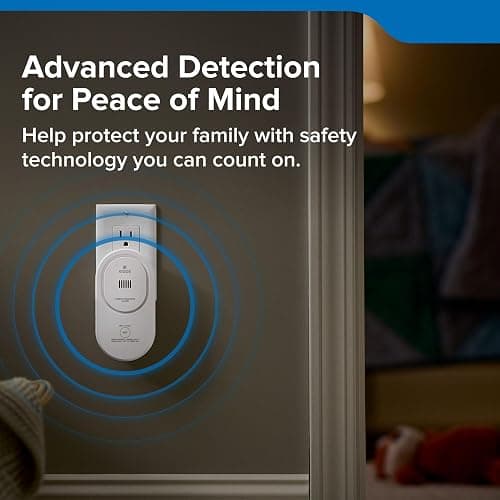 Kidde Carbon Monoxide Detector, Plug-in & AA Battery Backup, COP | Rotating Plug with Power Surge Immunity, LED Status Lights, Loud 85 Db Alarm, Ideal for Homes & Apartments, 5th Edition thumbnail 8