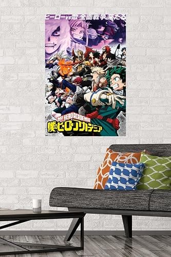 Trends International My Hero Academia: Season 6 - Key Art Wall Poster, 34L x 22.4W, Unframed Version thumbnail 2